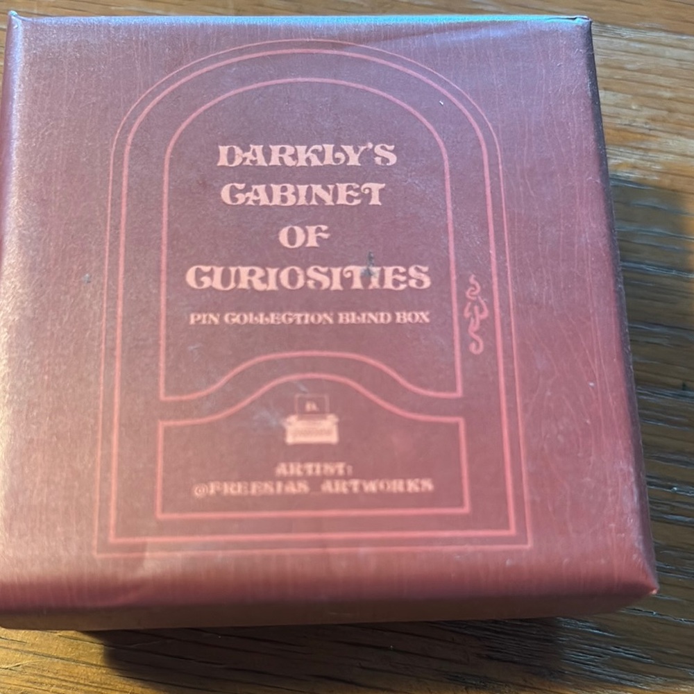 Darkly's Cabinet of Curiosities Between Wrath and Mercy pin